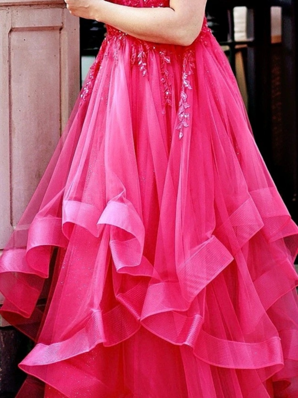 Pink Prom Dress  graduation